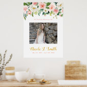 Fotoschild, viering van het leven bord poster (Keuken)