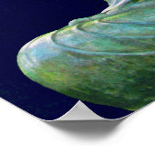 Fotoschilderij Bronze Buddha Poster (Hoek)