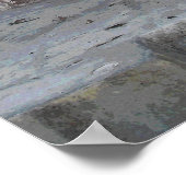 Fotoschildering van stedelijke deuren poster (Hoek)