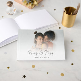 Fotoscript Mrs. Lesbian Wedding Guest Book Gastenboek
