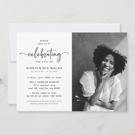 Fotoscript Viering van het leven begrafenis monume Kaart (Voorkant)