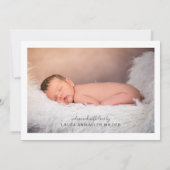 Fotoscriptnaam geboorteaankondiging (Achterkant)