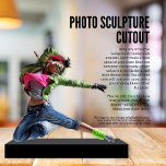 Fotosculpturen Cutout Staand Fotobeeldje<br><div class="desc">Gebruik een van de vele gratis tools die beschikbaar zijn om achtergrondfoto's te verwijderen, upload dan je foto hier, en we doen de rest - echt een unieke manier om geliefden op het scherm te zetten - Foto's zijn een leuk alternatief voor je typische foto - Vrijstaande fotoopname - Ontworpen...</div>