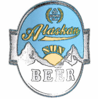 fotosculptuur alaskan sun beer staand fotobeeldje 