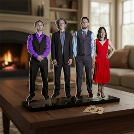 Fotosculptuur Cutout Staand Fotobeeldje