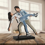 Fotosculptuur Cutout Staand Fotobeeldje<br><div class="desc">Deze foto sculptuur uitsnede is een unieke manier om foto's van uw dierbaren weer te geven. Het is een leuk alternatief voor de typische foto. Om uw fotosculptuur te creëer, gebruikt u gewoon een gratis tool voor het verwijderen van de achtergrond om de achtergrond van uw foto te verwijderen en...</div>