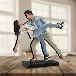 Fotosculptuur Cutout Staand Fotobeeldje