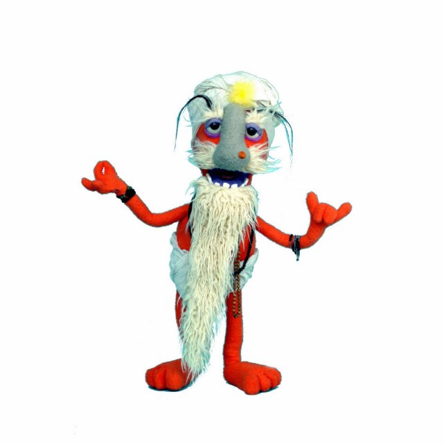 Fotosculptuur Puppetji Staand Fotobeeldje (Voorkant)