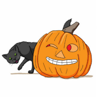 Fotosculptuur van caredy Cat Staand Fotobeeldje