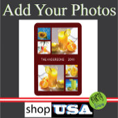 Fotoserie Collage Sjabloon Magneet