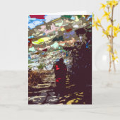 Fotoserie: Monk Kaart (Gele Bloem)