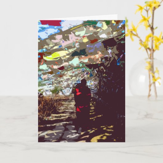 Fotoserie: Monk Kaart (Gele Bloem)