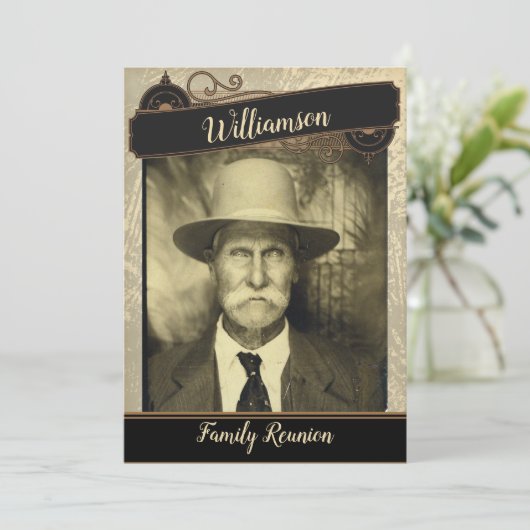  fotoserie Reunion Gathering Kaart (Staand voorkant)