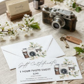 Fotoshoot sessie voucher cadeaubon