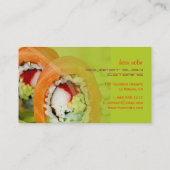 Fotosjablonen, voeg uw eigen handel toe visitekaartje (Achterkant)