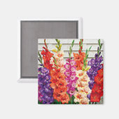 Fotosjabloon 2 x 2 Square koelkast Magnet (Voorkant / Achterkant)