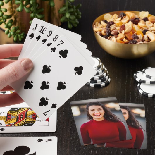 Fotosjabloon afspeelkaarten pokerkaarten (Insitu)