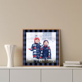 Fotosjabloon Eenvoudige Buffalo-controle Foto Afdruk