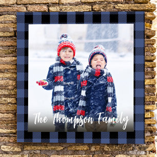 Fotosjabloon Eenvoudige Buffalo-controle Foto Afdruk