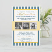 Fotosjabloon Familie reunion-uitnodigingen Kaart (Staand voorkant)