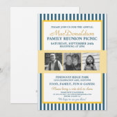 Fotosjabloon Familie reunion-uitnodigingen Kaart (Voorkant / Achterkant)