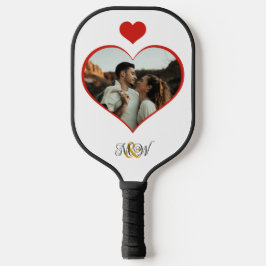 Fotosjabloon Hartvorm Pickleball Paddle