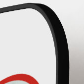 Fotosjabloon Hartvorm Pickleball Paddle (Links Detail)