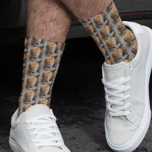 Fotosjabloon Huisdier Kat Hond Familie Cadeau Sokken