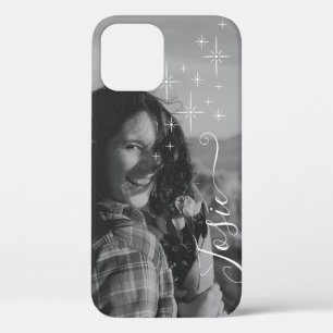 Fotosjabloon kalligrafie Handlettering Sterren Case-Mate iPhone Case