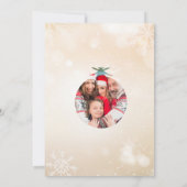  Fotosjabloon Kerst Kaart (Achterkant)