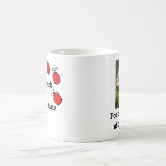 Fotosjabloon Ladybug Reis Koffiemok (Center)