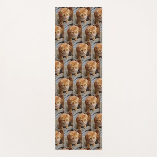 Fotosjabloon met zijkant yogamat (Voorkant)