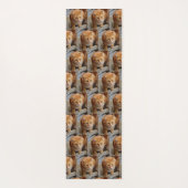 Fotosjabloon met zijkant yogamat (Achterkant)