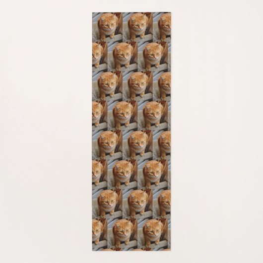 Fotosjabloon met zijkant yogamat (Achterkant)