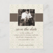 Fotosjabloon Save the Date Aankondigingskaart (Voorkant)