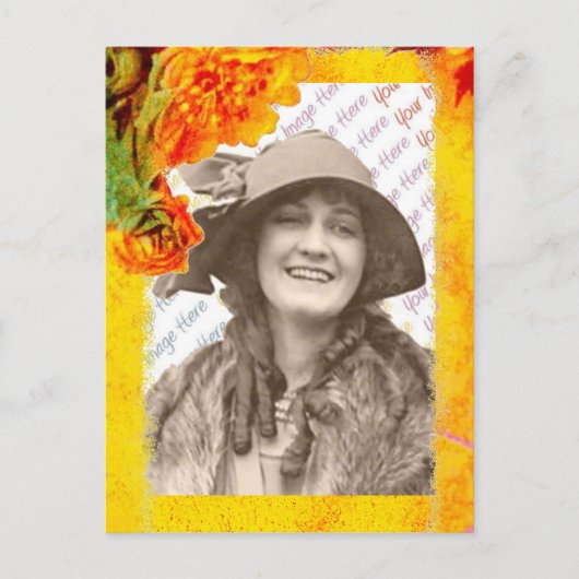 Fotosjabloon Tropische grenzen Briefkaart (Voorkant)