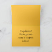 Fotosjabloon van lente Flash African Daisy Close-u Kaart (Binnen)