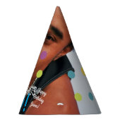 Fotosjabloon Verjaardagspapier Feesthoedjes (Rechts)