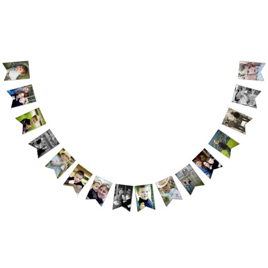 Fotosjabloon Vlaggetjes (Alle)