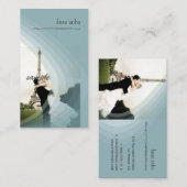 Fotosjabloon, voeg je eigen foto toe visitekaartje (Voorkant / Achterkant)