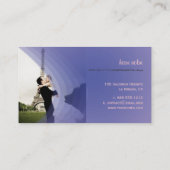 Fotosjabloon, voeg uw eigen sjabloon toe visitekaartje (Achterkant)