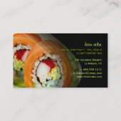 Fotosjabloon, voeg uw eigen sjabloon toe visitekaartje (Achterkant)