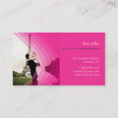 Fotosjabloon, voeg uw eigen sjabloon toe visitekaartje (Achterkant)