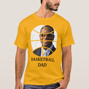 Fotosjabloon voor aangepaste basketbalspeler T-Shi T-shirt