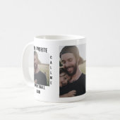 Fotosjabloon voor Aangepaste sportvader Sport mam Koffiemok (Voorkant links)