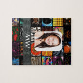 Fotosjabloon voor collagepatroon legpuzzel (Horizontaal)