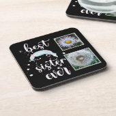 Fotosjabloon voor creditzuster bier onderzetter (Linkerzijde)