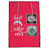 Fotosjabloon voor creditzuster Gemiddeld Medium Cadeauzakje (Achterkant)