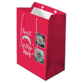 Fotosjabloon voor creditzuster medium cadeauzakje (Achterkant Gekanteld)