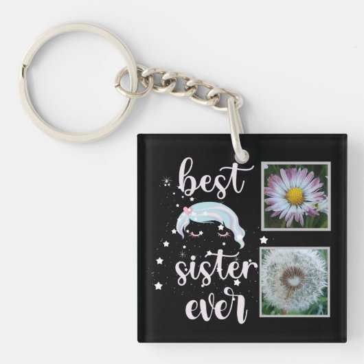 Fotosjabloon voor creditzuster sleutelhanger (voorkant)